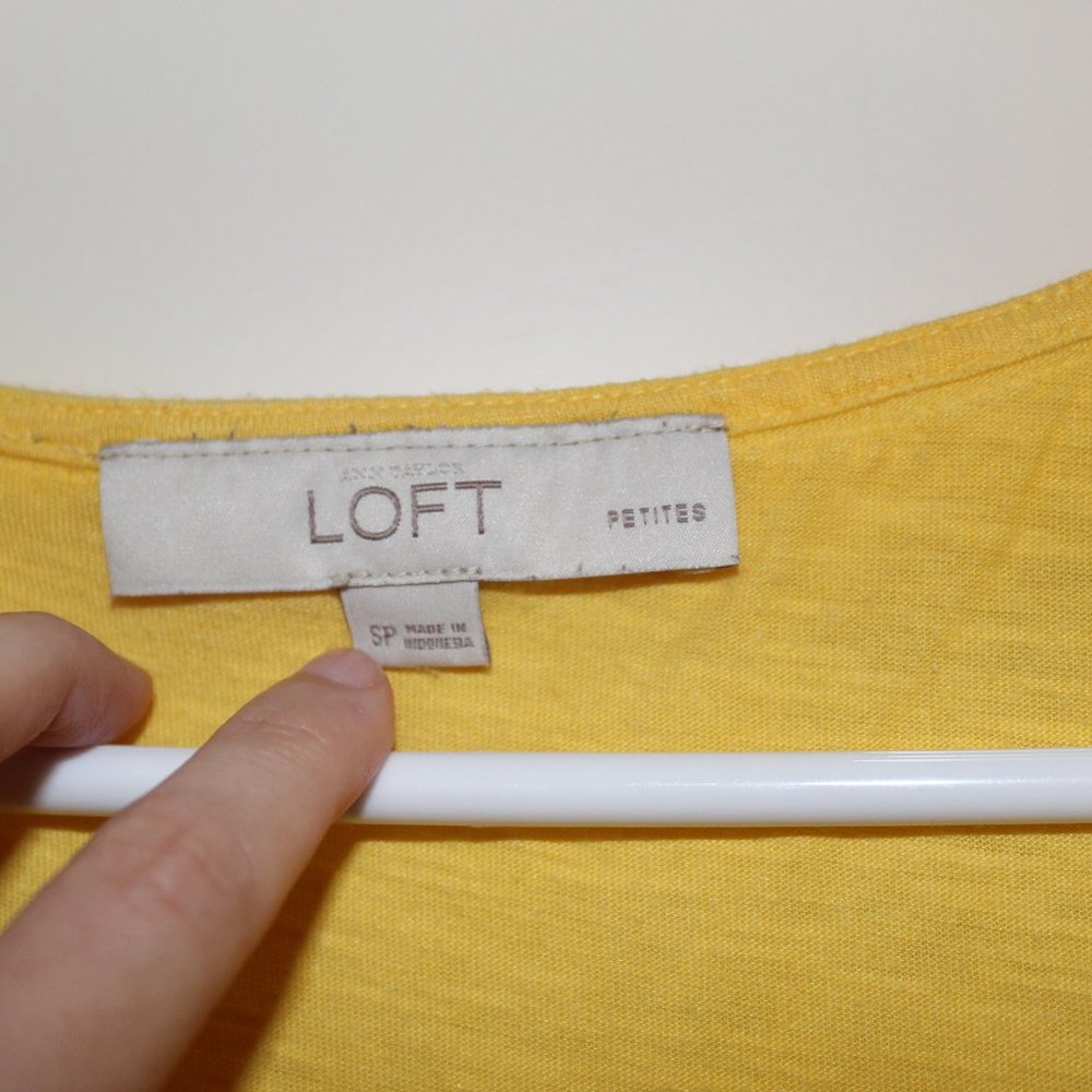 Loft Yellow Dress - Picture 3 of 5